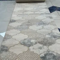 کناره فانتزی کرم‌طوسی با قیمت ویژه|فرش|گرگان, |دیوار