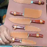 ست چاقو های آشپزخانه زنجان|ظروف پخت‌وپز|گنبد کاووس, |دیوار