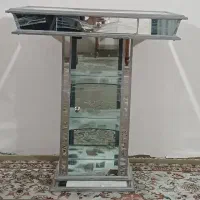 میز کنسول شیشه ای