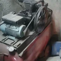 پمپ باد۴۰۰لیتری دوموتوره