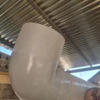 3/5متر لوله هشت اینچ با یک زانو نونو