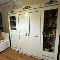 ست تخت کمد و ویترین|تخت و سرویس خواب|تهران, اختیاریه|دیوار