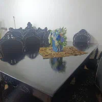 غذاخوری هشت نفره|میز و صندلی غذاخوری|خوی, |دیوار