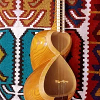 تار حرفه ای استاد یوسف صنعت (سه مهر ویژه)|سازهای سنتی|تبریز, |دیوار