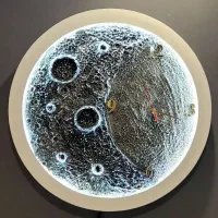 تابلو ماه، ماه آینه، تابلو ساعت ماه