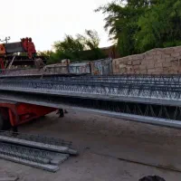 نیرو برای ریختن تیرچه صنعتی