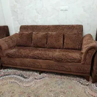 مبل راحتی مخمل ۷نفره|مبلمان خانگی و میز عسلی|تهران, خاک سفید|دیوار