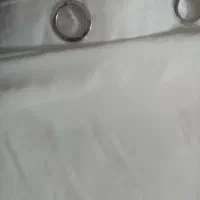 پرده حریر ساده استفاده نشده با دستک