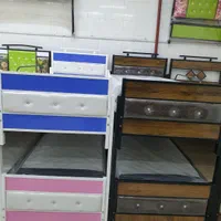 تخت خواب دو طبقه|تخت و سرویس خواب|نیشابور, مدرس|دیوار