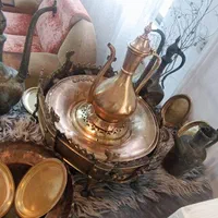 منقل برنجی|کلکسیون اشیاء عتیقه|لاهیجان, حزین|دیوار