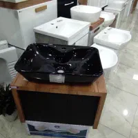 دست و روشوی طرح چوب کامل پی وی سی