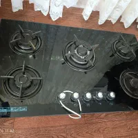 گازرومیزی صفحه شیشه ای.تشک دونفره