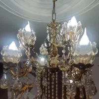 لوستر و ساعت برنز