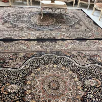 فرش ماشینی یک جفت همرا با یه شش متر ست|فرش|تهران, صادقیه|دیوار