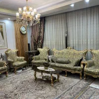 مبلمان ۷ نفره به همراه میز وسط و دوعدد عسلی