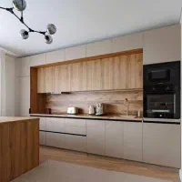 کابینت ام دی اف و چوب