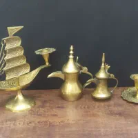 دله وشمعدون برنجی