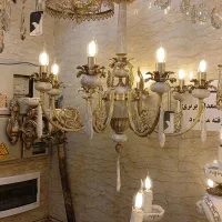لوستر سنگی برنزی