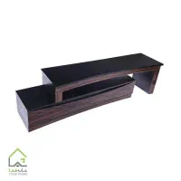 میز تلویزیون با طراحی منحنی دو طرفه