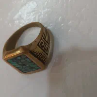 انگشتر جنس برنج سنگ فیروزه ی نیشابور نو|بدلیجات|تهران, وردآورد|دیوار