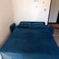 تخت دو نفره مبل شو کم جا|تخت و سرویس خواب|دماوند, گیلاوند|دیوار