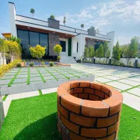 مدرن-جنگلی-نور-250مترروفگاردن-استخر-جکوزی-آتشکده