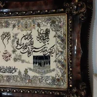 تابلوفرش نفیس درجه یک+تعدادی وسایل منزل|تابلو فرش|چناران, |دیوار