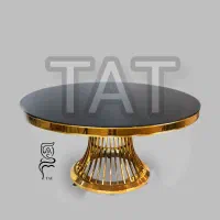فروش ویژه میز و صندلی های آبکاری شده گرد و مستطیلی