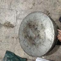 تشت مسی قدیمی|کلکسیون اشیاء عتیقه|خرمدره, |دیوار