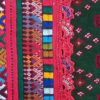 بافت انواع کریشی و دوخت هر مدل لباس بلوچی و راحتی