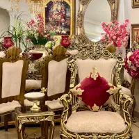 مبلمان و نهار خوری مبل استیل سلطنتی مدل شاهنامه(نو|مبلمان خانگی و میز عسلی|تهران, اقدسیه|دیوار