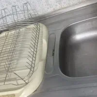 جاظرفی کنار سینک|آب‌چکان و نظم‌دهنده ظروف|خمینی‌شهر, |دیوار