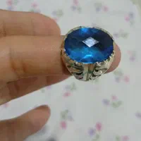 انگشترتوپازسوئیس رکاب دستساز ،کلکسیونی|جواهرات|کرمانشاه, |دیوار