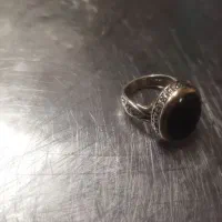 انگشتر دست ساز عقیق سیاه یمن|جواهرات|تهران, لاله زار|دیوار