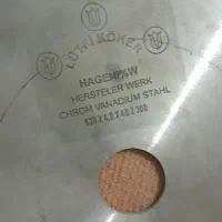 تیغه اره اتشی وپروفیل بروصفحه مینی سنگ