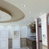 نقاشی ساختمان مسلط به لکه گیری گچ