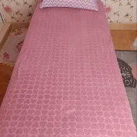 تخت خواب یک نفره همراه تشک|تخت و سرویس خواب|بیجار, |دیوار