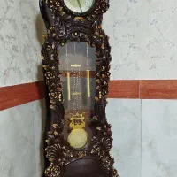 ساعت ایستاده چوب گردو