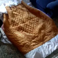 لحاف مخمل طلایی۲ نفره|رختخواب، بالش، پتو|اصفهان, شیخ اشراق|دیوار