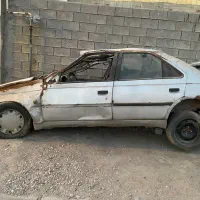 پژو ۴۰۵ تصادفی