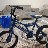 دوچرخه سایز16 ابی سالم