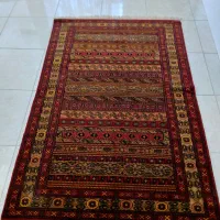 فرش ترکمن شانگی ۶ متری و قالیچه ۱/۳۰در۲ محرمات