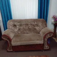 فروش مبلمان ۷ نفره|مبلمان خانگی و میز عسلی|خشکبیجار, |دیوار