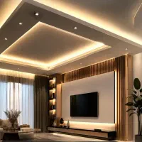 کاغذ دیواری و نقاشی ساختمان