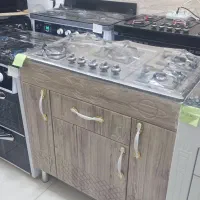 اجاق گاز طرح فر ام دی اف جنس خوب چدن مربع|اجاق گاز و لوازم برقی پخت‌وپز|اصفهان, پوریای ولی|دیوار