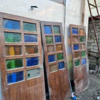 درب چوبی قدیمی|مصالح و تجهیزات ساختمان|رشت, فلسطین|دیوار