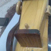 کالسکه چوبی|اسباب‌بازی بچه|اصفهان, رهنان|دیوار