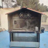 منقل بزرگ کباب پز کبابی بناب جگرکی فن دار سیخ|اجاق گاز و لوازم برقی پخت‌وپز|فردیس, شهرک اسکویی|دیوار