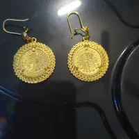 گوشواره مناتی با طلا مو نمیزنه