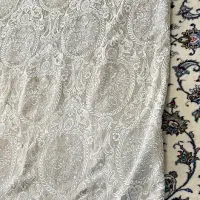 والان پرده بک جفت مخمل جنس خوب فروش فوری